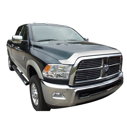Auto Ventshade 622051 Aeroskin Flush Mount Chrome Hood Protector For 2010-2018 Dodge Ram 2500 3500