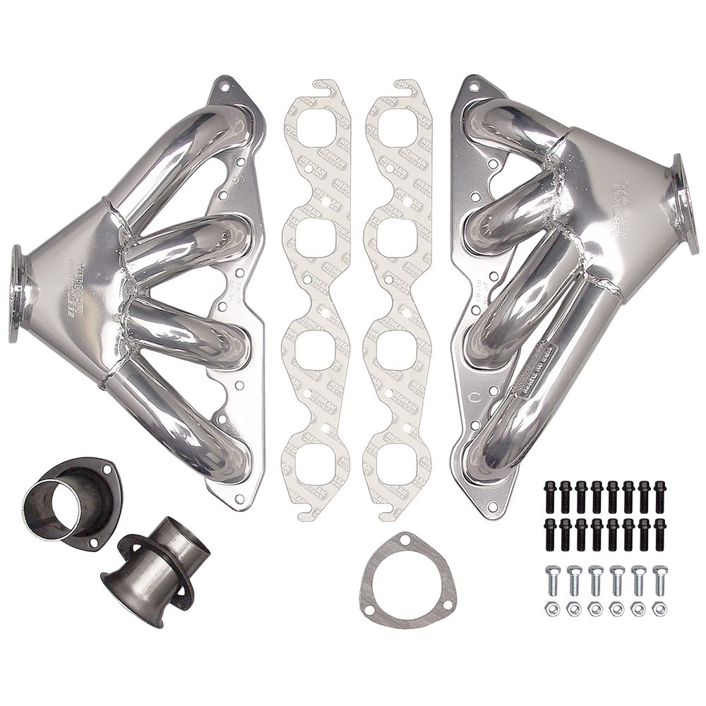 Hedman Hedders TIGHT TUBE HEADERS; CHEVY BB 396-502; 2 IN. TUBES; HTC CERAMIC COATED 68516