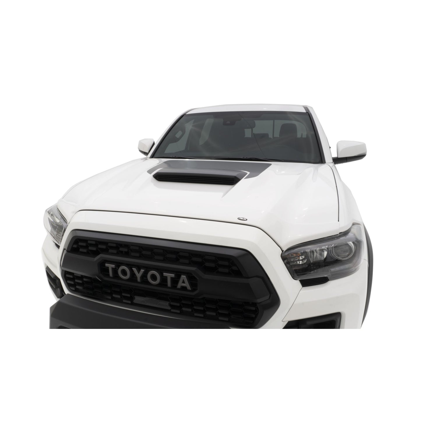 Auto Ventshade 322079-40 Color Match Aeroskin Flush Mount Hood Protector For 2019-2022 Toyota Tacoma Super White