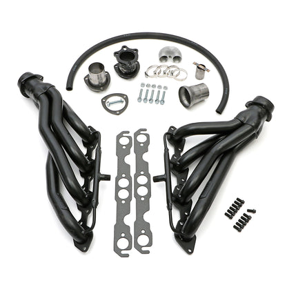 Hedman Hedders STANDARD-DUTY UNCOATED HEADERS; 1-3/4 TUBE; 3 IN. COLL.; MID-LENGTH; 67-81 F-BODY; 68-77 A-BODY; 68-79 X-BODY; 65-74 CHEVY PASS. CAR 396-502 W/AIR 68611