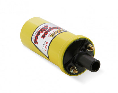 ACCEL Ignition Coil - Yellow - 42000v 1.4 ohm primary - Points - good up to 6500 RPM 8140
