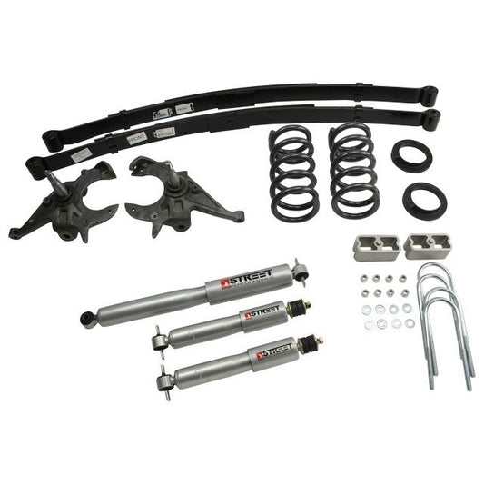 BELLTECH 622SP LOWERING KITS Front And Rear Complete Kit W/ Street Performance Shocks 1994-2004 Chevrolet S10/S15 Pickup 6 cyl. (Ext Cab) 4 in. or 5 in. F/5 in. R drop W/ Street Performance Shocks