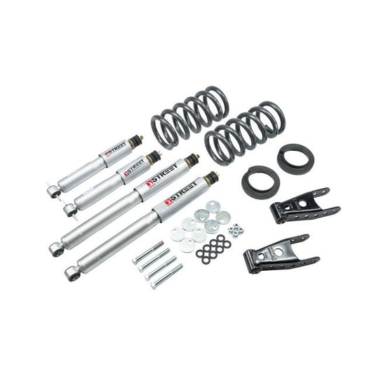 BELLTECH 920SP LOWERING KITS Front And Rear Complete Kit W/ Street Performance Shocks 1999-2004 Ford Lightning 0 in. or 1 in. F/2 in. R drop W/ Street Performance Shocks