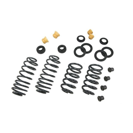 BELLTECH 746 LOWERING KITS Front And Rear Complete Kit W/O Shocks 2007-2014 Chevrolet Avalanche (w/out Factory Autoride 2WD/4WD) 1 in. or 2 in. F/ 2 in. or 3 in. R drop W/O Shocks