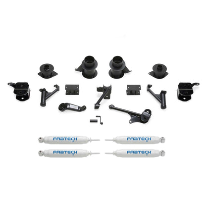 Fabtech 5" BASIC KIT W/PERF SHKS 2014-18 RAM 2500 4WD K3066