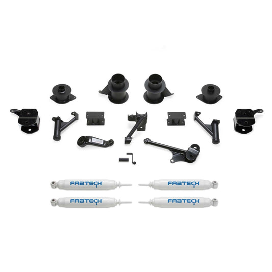Fabtech 5" BASIC KIT W/PERF SHKS 2014-18 RAM 2500 4WD K3066