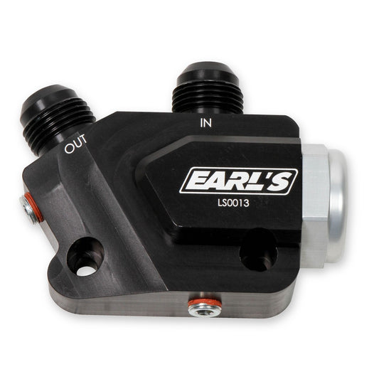 Earls Performance Engine Oil Cooler Adapter LS0013ERL