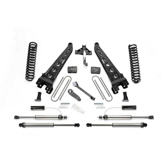 Fabtech 6" RAD ARM SYS W/COILS & 2.25 DL RESI FRT AND DL RR SHKS 17-21 FORD F250/350 4WD K2295DL