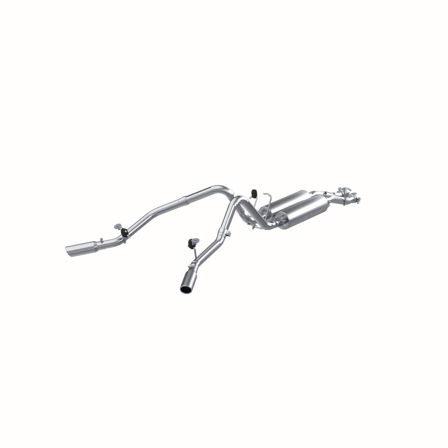 MBRP Exhaust 2 1/2in. Cat Back; Dual Split Side; AL S5012AL