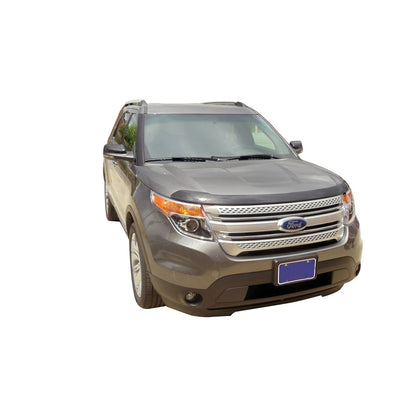 Auto Ventshade 322045 Aeroskin Flush Mount Dark Smoke Hood Protector For 2011-2015 Ford Explorer