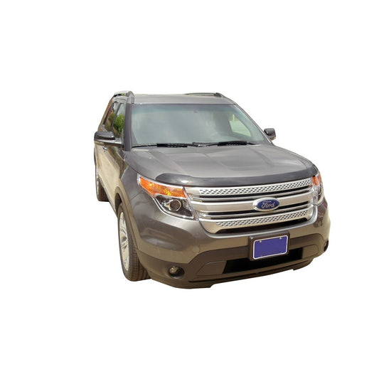 Auto Ventshade 322045 Aeroskin Flush Mount Dark Smoke Hood Protector For 2011-2015 Ford Explorer