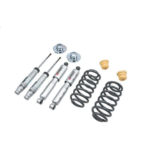 BELLTECH 796SP LOWERING KITS Front And Rear Complete Kit W/ Street Performance Shocks 2002-2009 Chevrolet Trailblazer/Envoy (2WD/4WD) +1 in. to -2 in. F/3 in. R drop 03-06 Chevrolet SSR +1 in. to -2 in. F/2 in. R drop W/ Street Performance Shocks