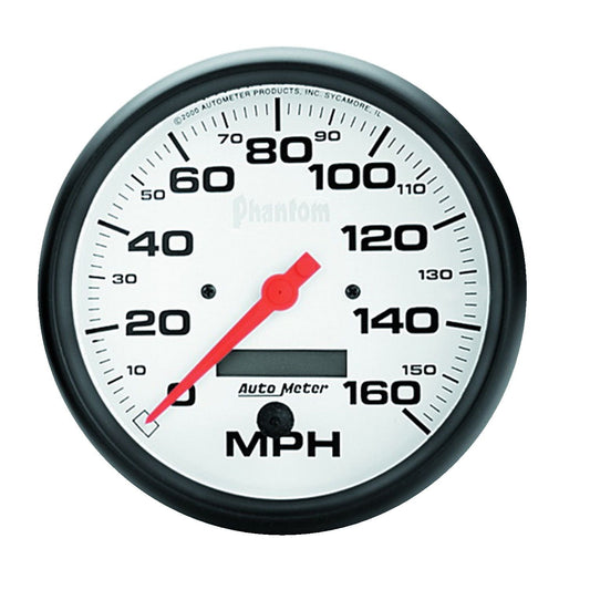 AutoMeter 5 in. SPEEDOMETER 0-160 MPH PHANTOM 5889