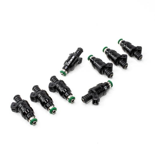 Deatschwerks Universal Low Impedance 14mm upper set of 8 injector 1000cc/min DEW-42M-14-1000-8