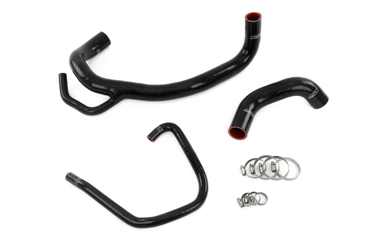 HPS Performance High Temp 3-ply Reinforced Silicone Replaces OEM Rubber Radiator Hoses 57-1616R-BLK