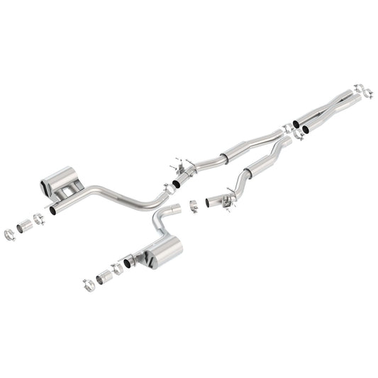 Borla 2015-2021 Dodge Challenger SRT Hellcat Cat-Back Exhaust System S-Type 140642