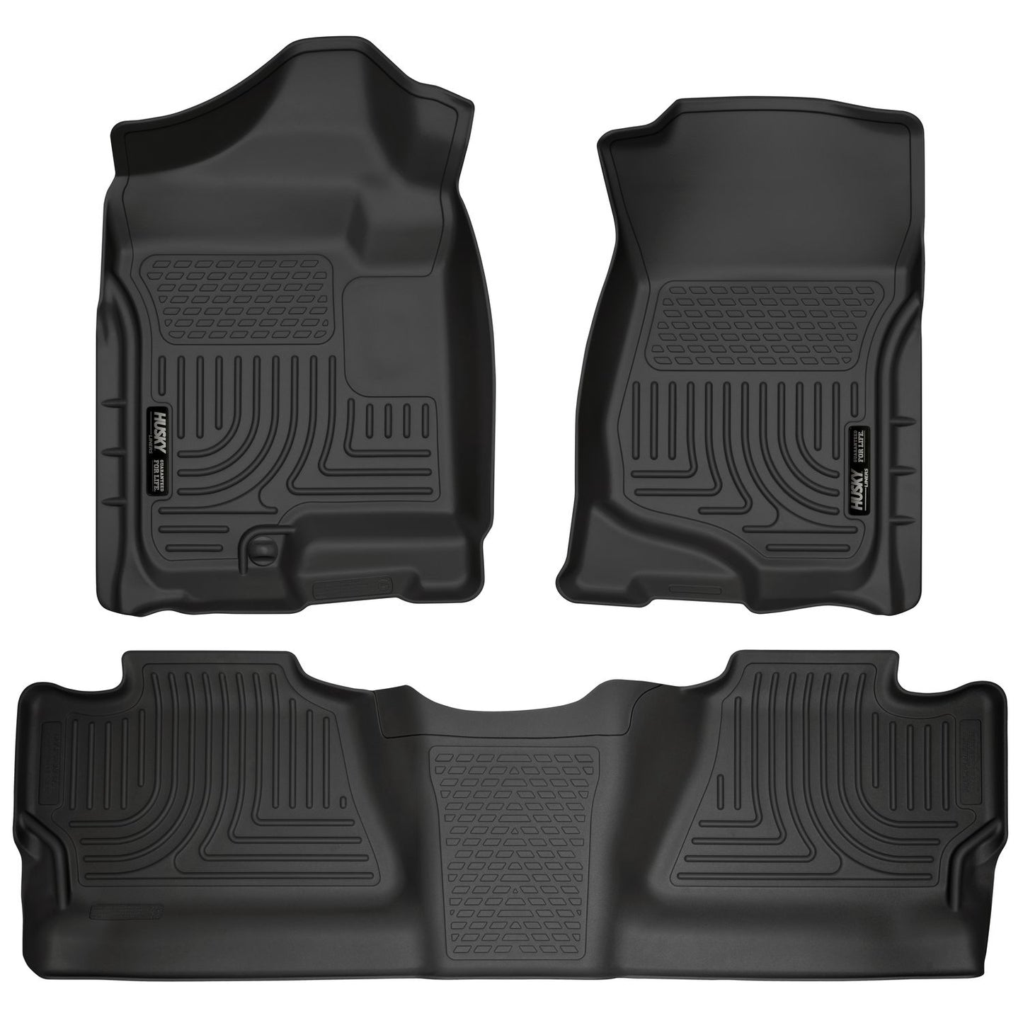 Husky Liners Front & 2nd Seat Floor Liners (Footwell Coverage) 98201