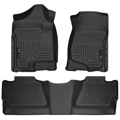 Husky Liners Front & 2nd Seat Floor Liners (Footwell Coverage) 98201