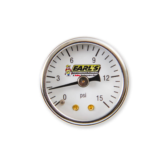 Earls Performance Fuel Pressure Gauge 100195ERL