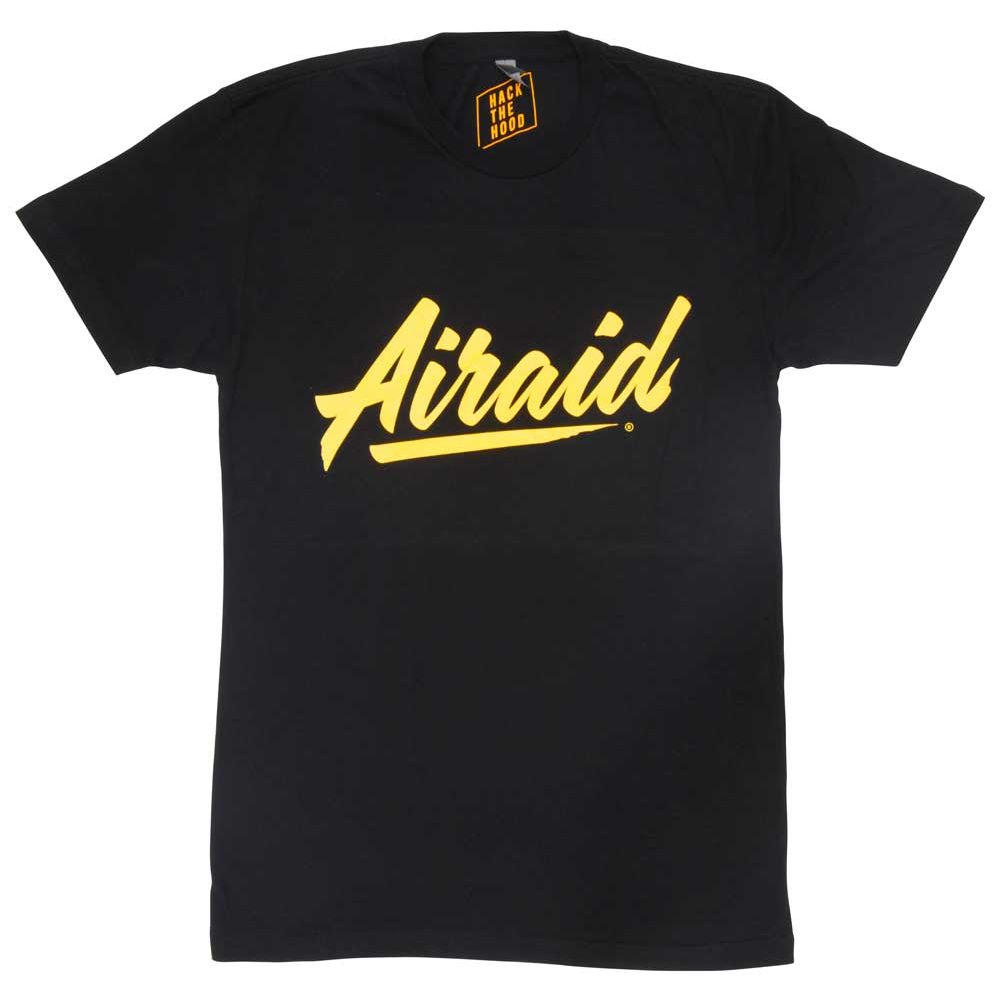 AIRAID AIR-999-380-M T-Shirt; Black Gold Airaid Logo Medium