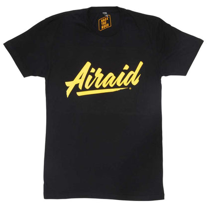 AIRAID AIR-999-380-M T-Shirt; Black Gold Airaid Logo Medium