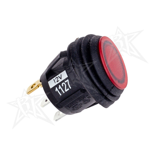 RIGID Industries 2 Position (On/Off) Rocker Switch Red Single 40191