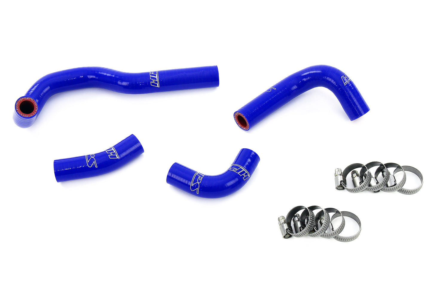HPS Performance 3-ply Reinforced Silicone Replaces Rubber Heater Coolant Hoses 57-2146-BLUE