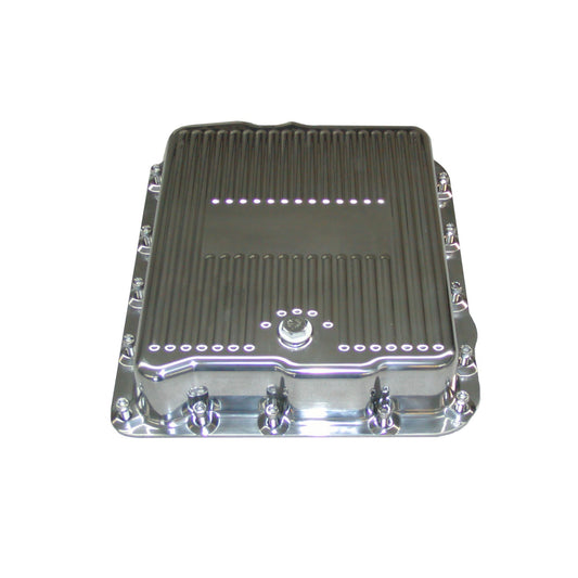 TCI GM 700R4/4L60/65E Polished Die Cast Aluminum Pan (Stock Depth) 378010