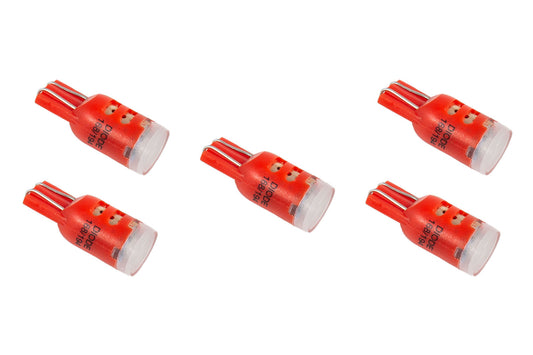 Diode Dynamics - DD0030F - 194 HP5 Red (five)