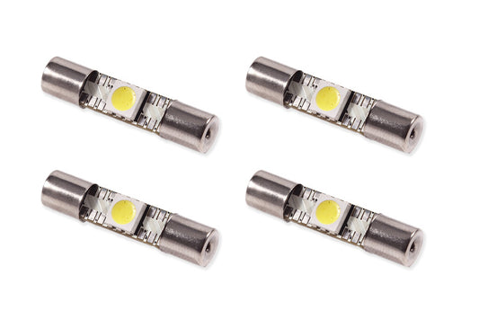 Diode Dynamics - DD0042Q - 28mm SMF1 LED Red (four)