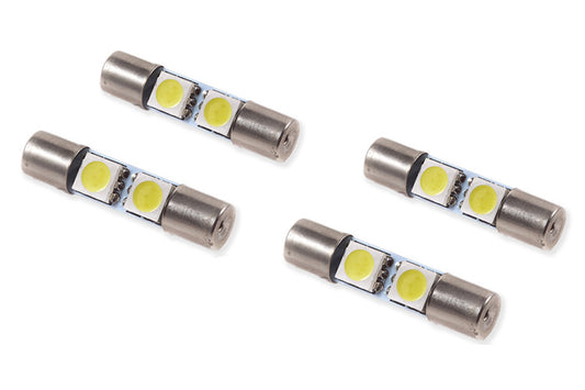 Diode Dynamics - DD0049Q - 28mm SMF2 LED Cool White (four)