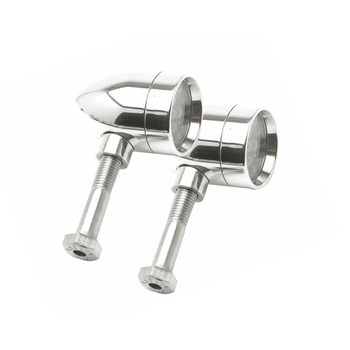 Lazer Star Lights AMBER LED XS CHROME RIGID MOUNT LSK6801A-R