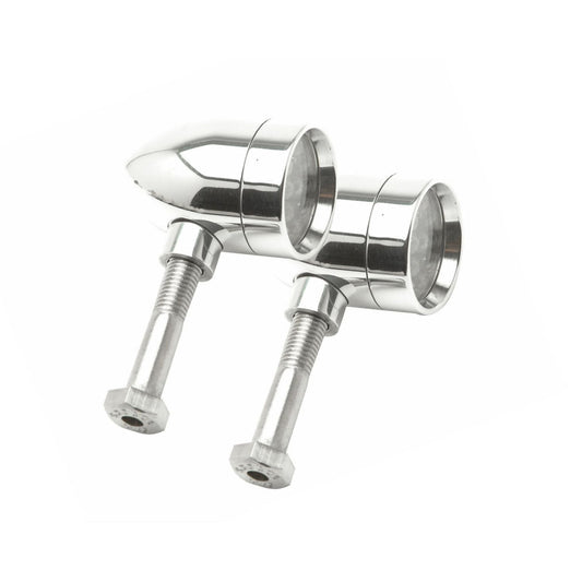 Lazer Star Lights AMBER LED XS CHROME RIGID MOUNT LSK6801A-R