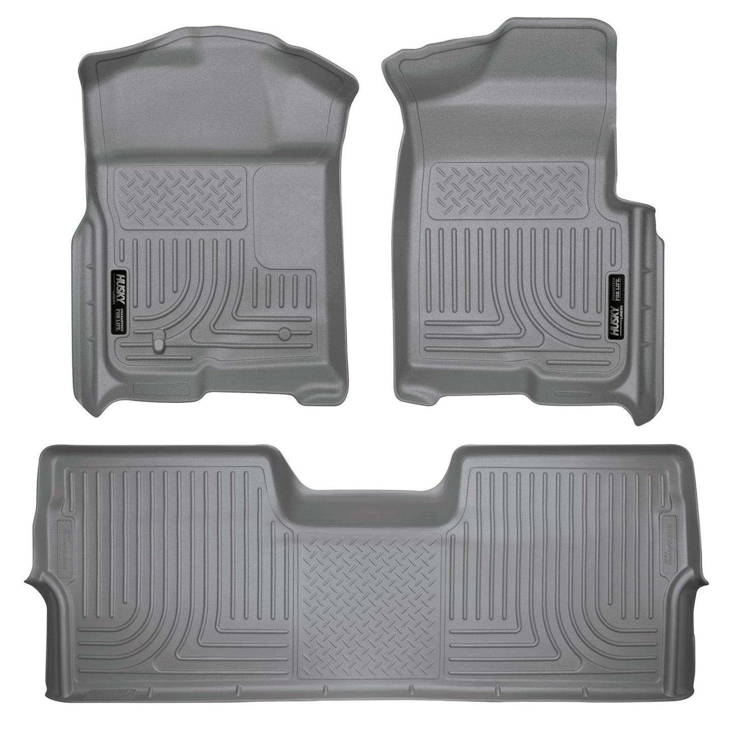 Husky Liners Front & 2nd Seat Floor Liners (Footwell Coverage) 98332