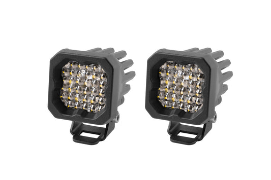 Diode Dynamics - Stage Series C1 LED Pod Pro White Flood Standard RBL (pair) DD6461P