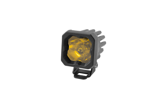 Diode Dynamics - Stage Series C1 LED Pod Pro Yellow Spot Standard ABL (single) DD6468S