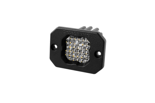 Diode Dynamics - Stage Series C1 LED Pod Pro White Flood Flush RBL (single) DD6476S