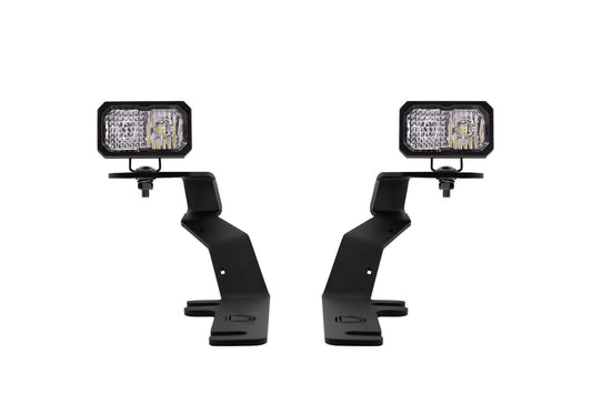 Diode Dynamics SSC2 LED Ditch Light Kit for 15-20 Ford F-150/Raptor Pro White Combo DD6573