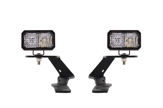 Diode Dynamics SSC2 LED Ditch Light Kit for 19-21 Ford Ranger Sport White Combo DD6587