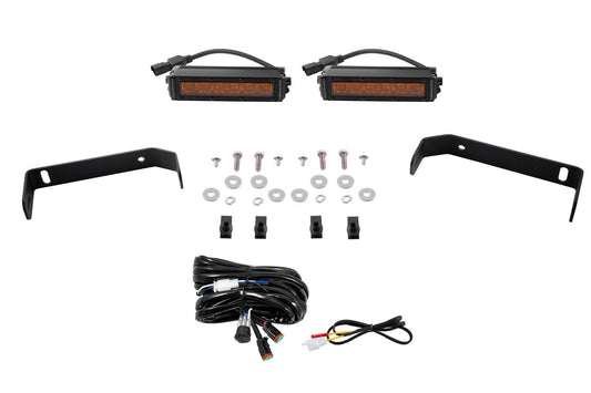 Diode Dynamics - SS6 LED Lightbar Kit for 2019-2021 Ford Ranger Amber Driving DD6594
