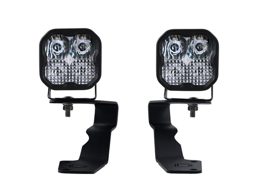 Diode Dynamics SS3 LED Ditch Light Kit for 2015-2021 Subaru WRX/STi Sport White Combo DD6612