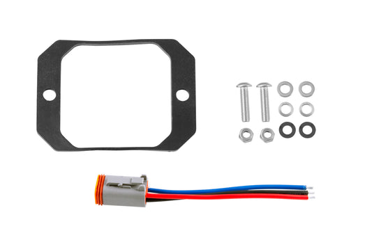 Diode Dynamics - Stage Series C1 Flush Mount Mounting Kit (single) DD6621S
