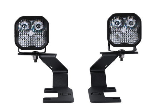 Diode Dynamics SS3 LED Ditch Light Kit for 2015-2020 Colorado/Canyon Sport White Combo DD6646