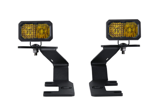 Diode Dynamics SSC2 LED Ditch Light Kit for 2015-2020 Colorado/Canyon Sport Yellow Combo DD6651