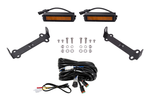 Diode Dynamics SAE/DOT LED Lightbar Kit for 2014-2021 Toyota 4Runner SAE/DOT Amber Wide DD6758