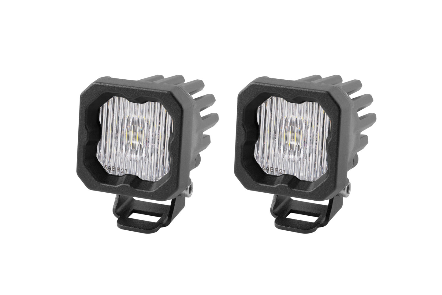 Diode Dynamics - Stage Series C1 LED Pod White SAE/DOT Fog Standard ABL (pair) DD6847P