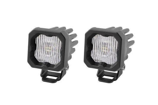 Diode Dynamics - Stage Series C1 LED Pod White SAE/DOT Fog Standard ABL (pair) DD6847P