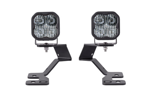 Diode Dynamics - SS3 LED Ditch Light Kit for 2021 Ford Bronco Sport Sport White Combo DD7138