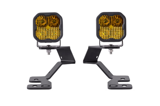 Diode Dynamics - SS3 LED Ditch Light Kit for 2021 Ford Bronco Sport Pro Yellow Combo DD7141