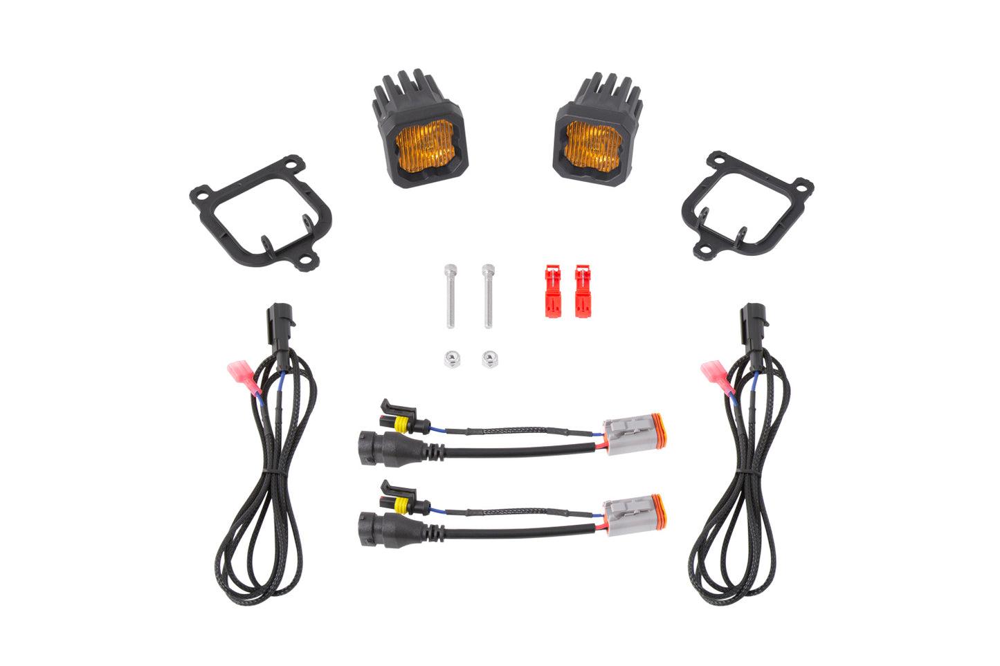 Diode Dynamics - SSC1 Type FBS LED Fog Light Kit Yellow SAE Fog DD7175